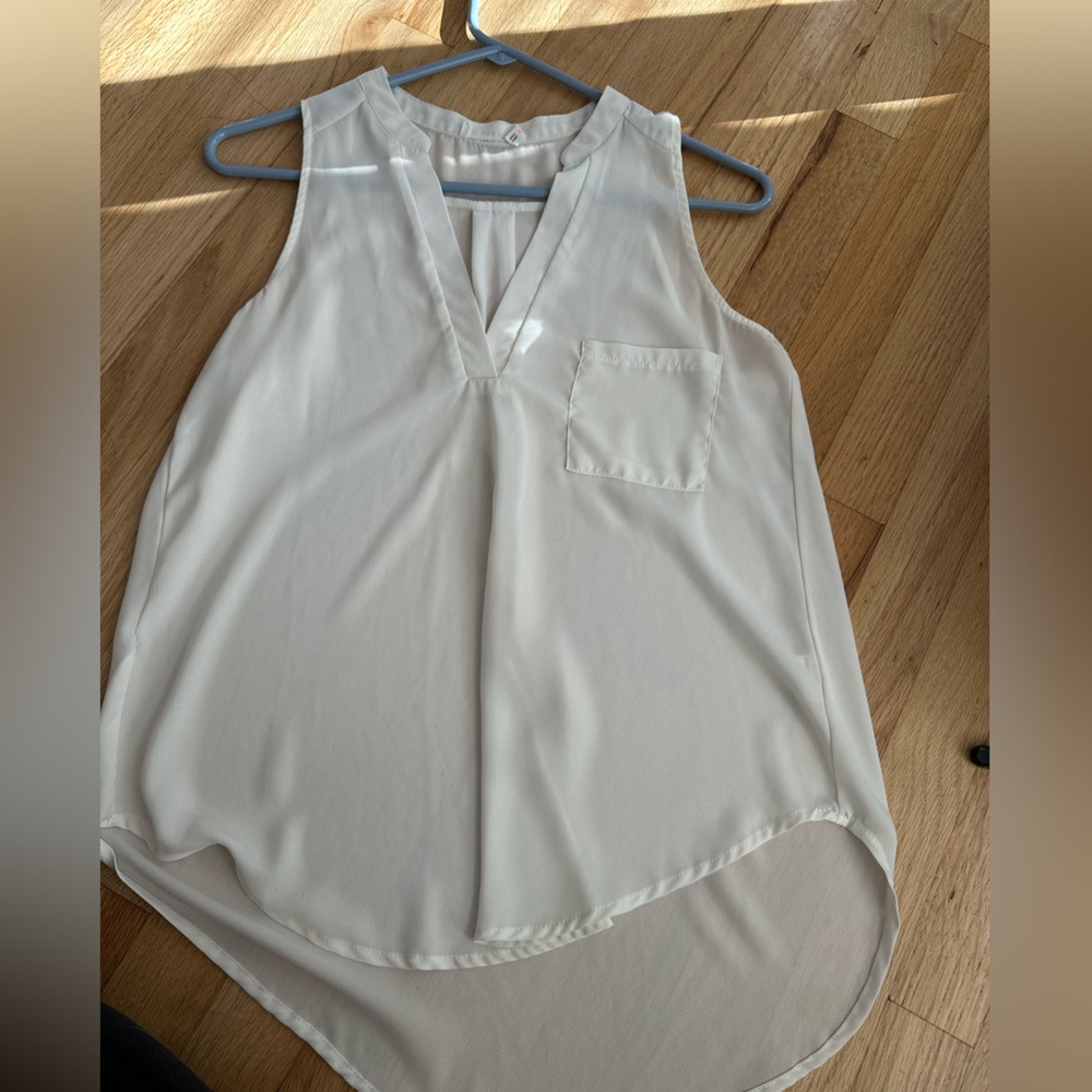 White Tanktop Blouse